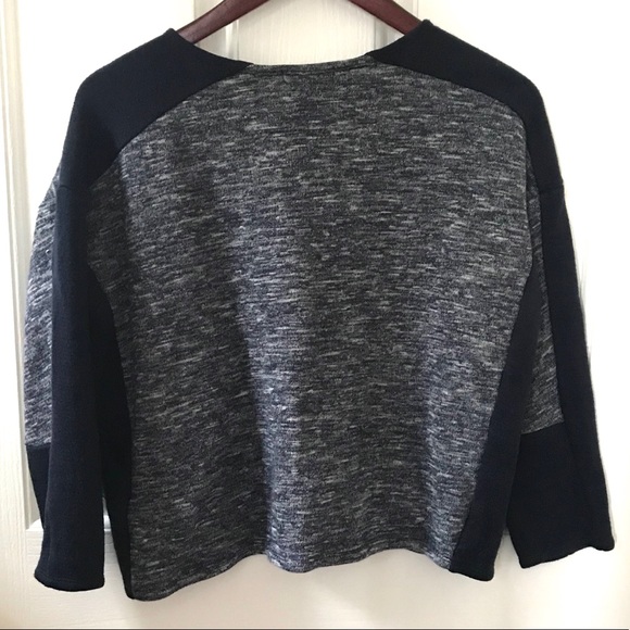 J Crew Jaspé wool-blend color block sweater - Picture 6 of 8